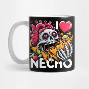 Hungry Heart I Love Eating Junk Food Good Food I Love Necho Mug